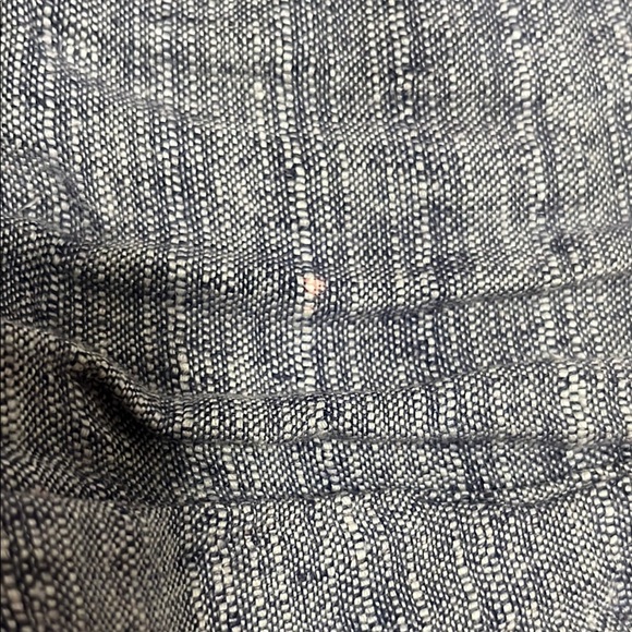 Free People blue Chambray Linen Chino Women's Shorts size 8 - Picture 4 of 6